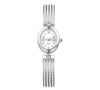 Silverora Uhren Damen Volldiamant Damenuhr: Analoger Quarz Armbanduhr Verstellbar Strass Armkette Armband Uhr Geschenke für Frauen