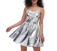 Silvester Outfit Damen Festliches Elegantes Kleid Festlich Glitzerkleid Weihnachtsfeier Weihnachten Glitzer Elegante Kleider Karneval Party Partykleid Weihnachtskleid