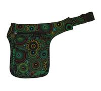 Simandra - Bestickte Gürteltasche für Damen und Herren - Bunte Bauchtasche mit vielen Fächern