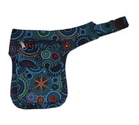 Simandra - Bestickte Gürteltasche für Damen und Herren - Bunte Bauchtasche mit vielen Fächern