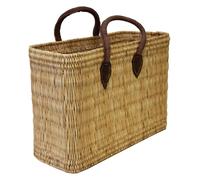 Simandra - Seegras Tasche mittel kurzer Griff Einkaufskorb Flechtkorb Korbtasche Korb Natur