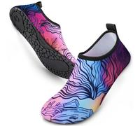 SIMARI Wasserschuhe Damen und Herren, schnelltrocknend, Barfuß, für Outdoor, Strand, Schwimmen, Sport, Yoga, Schnorcheln, SWS001