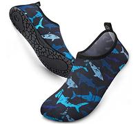 SIMARI Wasserschuhe Damen und Herren, schnelltrocknend, Barfuß, für Outdoor, Strand, Schwimmen, Sport, Yoga, Schnorcheln 109 Shark, EU 42/43, SWS001