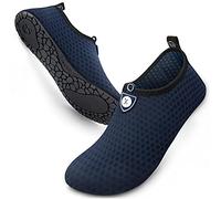 SIMARI Wasserschuhe Damen und Herren, schnelltrocknend, Barfuß, für Outdoor, Strand, Schwimmen, Sport, Yoga, Schnorcheln 503 circular blue , EU 40/41, SWS001