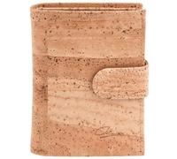 Simaru Damen naturkork Geldbörse mit RFID Schutz ,wasserfestes Portemonnaie beige