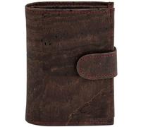 Simaru Damen naturkork Geldbörse mit RFID Schutz ,wasserfestes Portemonnaie braun