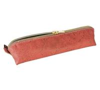 Simaru Federmäppchen / Federtasche aus Kork, Schlampermäppchen rot