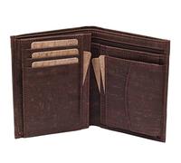 Simaru Geldbörse aus Kork mit RFID Schutz, Portemonnaie vegan für Damen & Herren, Geldbeutel für 10+ Karten, Scheine & Münzen