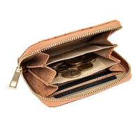 Simaru - Geldbörse Geldbeutel Portemonnaie aus Kork mit Reißverschluss Vegan Beige