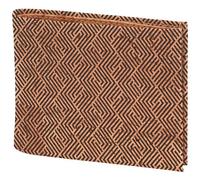 Simaru Herren Geldbörse aus Kork mit RFID-Schutz, wasserfestes Portemonnaie natural