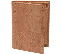 Simaru Herren Geldbörse aus Kork Portemonnaie mit RFID-Schutz stabil & wasserabweisend Beige