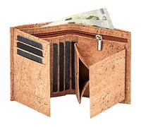 Simaru Kork Geldbeutel Herren - RFID Schutz, Made in EU | Vegane Geldbörse Portemonnaie, nachhaltig, langlebig, robust & wasserabweisend