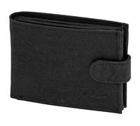 Simaru Kork Geldbeutel, Unisex Geldbörse mit RFID-Schutz, Portemonnaie für 11+Cards, Scheine & Münzen, ausklappbar, Sichtfenster & nachhaltig