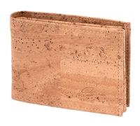 Simaru Kork Geldbörse mit RFID-Schutz, Unisex Geldbeutel für 11+Karten, Scheine & Münzen, Mini Wallet Portemonnaie nachhaltig & robust