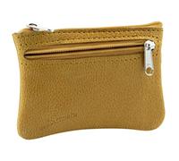 Simaru Schlüsseletui L aus italienischem Echtleder - 2 Schlüsselringe - Extrafach - Hochwertiger Reißverschluss - Platz für Schlüssel, Geld, Führerschein und Karten