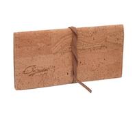 Simaru Tabaktasche 35g "BRAGA" aus Kork mit Band Beige