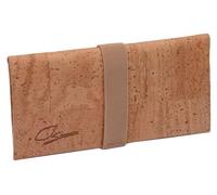 Simaru Tabaktasche 35g "LEIRA" aus Kork mit Gummiband. Beige
