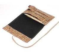 Simaru Tabaktasche aus robustem Kork / Korkstoff inkl. Fächern mit Band natural