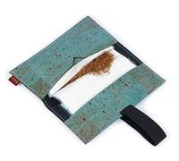 Simaru Tabaktasche / Drehertasche / Drehtabak Tasche aus Kork türkis