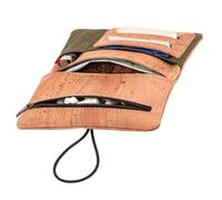 SIMARU Tabaktasche für 30g Tabakbeutel, Drehtabak Tasche ink. Filter-, Paper- und Feuerzeugfach, Drehertasche Frauen u. Männer (Vinicunca)