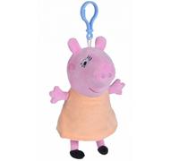 Simba, Peppa Wutz, "Papa Wutz" als Schlüsselanhänger, ca 12 cm