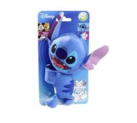 Simba Toys - Disney Stitch Schnapparmband (17 cm), weiches Plüscharmband mit Figur zum Anlegen durch Schnappfunktion, Stofftier Kinderschmuck für Babys, Jungen und Mädchen - Spielzeug ab 0 Monaten