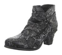 Simen 7093A SCHWARZ-GOLD Stiefeletten schwarz schwarz Gr. 39