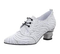 Simen Damen Pumps Weiss/schwarz Gr. 39