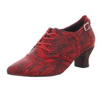 Simen Schnürpumps für Damen, rot, Größe 40 EU