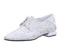 Simen Klassische Schnürschuhe für Damen, weiß, Gr. 40 EU