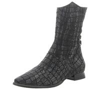 Simen Damen Stiefeletten grau schwarz Gr. 37