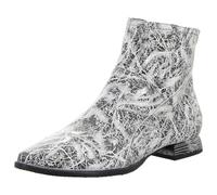 Simen Damen Stiefeletten Silber Gr. 39