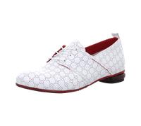 Simen Klassische Schnürschuhe für Damen, weiß, Größe 39 EU