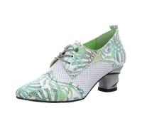 Simen Schnürpumps für Damen, grün, Größe 38 EU