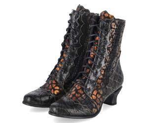 Simen Schnürrstiefeletten - Gr. 38 - Schwarz - Leder