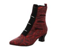 Simen Schnürstiefeletten für Damen, rot, Größe 37 EU