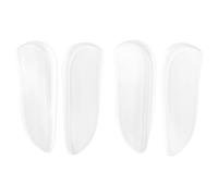 Simiun 2 Paare Medial und Lateral Ferse-Keil-Silikon-Einlegesohlen - Korrektur Adhesive Schuheinlagen für FußAusrichtung, Knieschmerzen, Bogen Beine, Arthrose für MäNner und Frauen