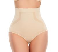 SIMIYA Shapewear Damen Bauchweg Unterhose Miederhose Damen Bauch Weg Slip | Hohe Taille Shapewear Damen Bauchweg hose Figurformende Shaping Unterwäsche Slip Stark Formend Body Shaper Miederslip