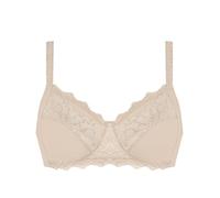 Simone Perele BH Damen ohne Bügel große größen, strukturiert - Triangel-BH aus Spitze und Mesh, mit Baumwolle gefüttert - Farbe Rosé-Nude