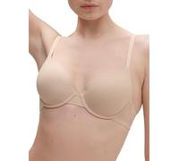 Simone Perele Damen Essentiel Padded Plunge BH, Undurchsichtige, Peau Rose, 70G