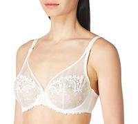 Simone Perele Damen Wish Sheer Plunge-BH, Durchsichtig, Elfenbein, 85D