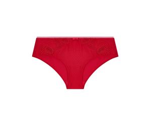 Simone Perele Slip "Bloom" in Rot - Größe S | Damen Unterteile