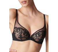 Simone Pérèle Triangel-BH, Vollschale mit tiefem Dekolleté Größe 75E, Farbe Schwarz