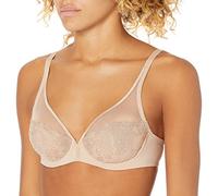 Simone Perele Womens Vollständige, durchscheinender Tauchgang BH mit voller Abdeckung, Nude, 70E