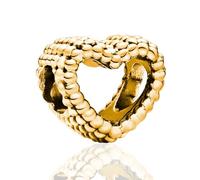 Simphman 925 Sterling Silber Charm Anhänger für Europäischen Armbänder und Halsketten Golden Snake Bone Chain Heart Charm Armband Charm Geburtstag Schmuck Geschenk für Damen Frauen