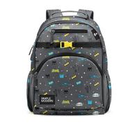 Simple Modern Batman Kinder-Rucksack für Schule, Mädchen, Jungen, 12 l | Fletcher Batman Büchertasche, Schulrucksack für Kleinkind, Vorschule, Kindergarten | Passend für Lunchbox, niedlich, mittel