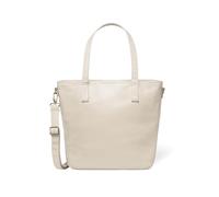 Simple Modern Tragetasche aus veganem Leder für Damen, mittelgroße Arbeits-Geldbörse mit Fächern und Laptop-Fach, Oat, Medium