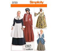 Simplicity 3723Women's Costumes, Paper, White, R5 (14,16,18,2,22)
