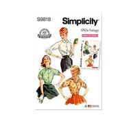SIMPLICITY SS9818R5 Damenblusen R5 (42-44-46-18-20-22)