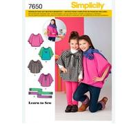 Simplicity Schnittmuster 7650.K5 Cape